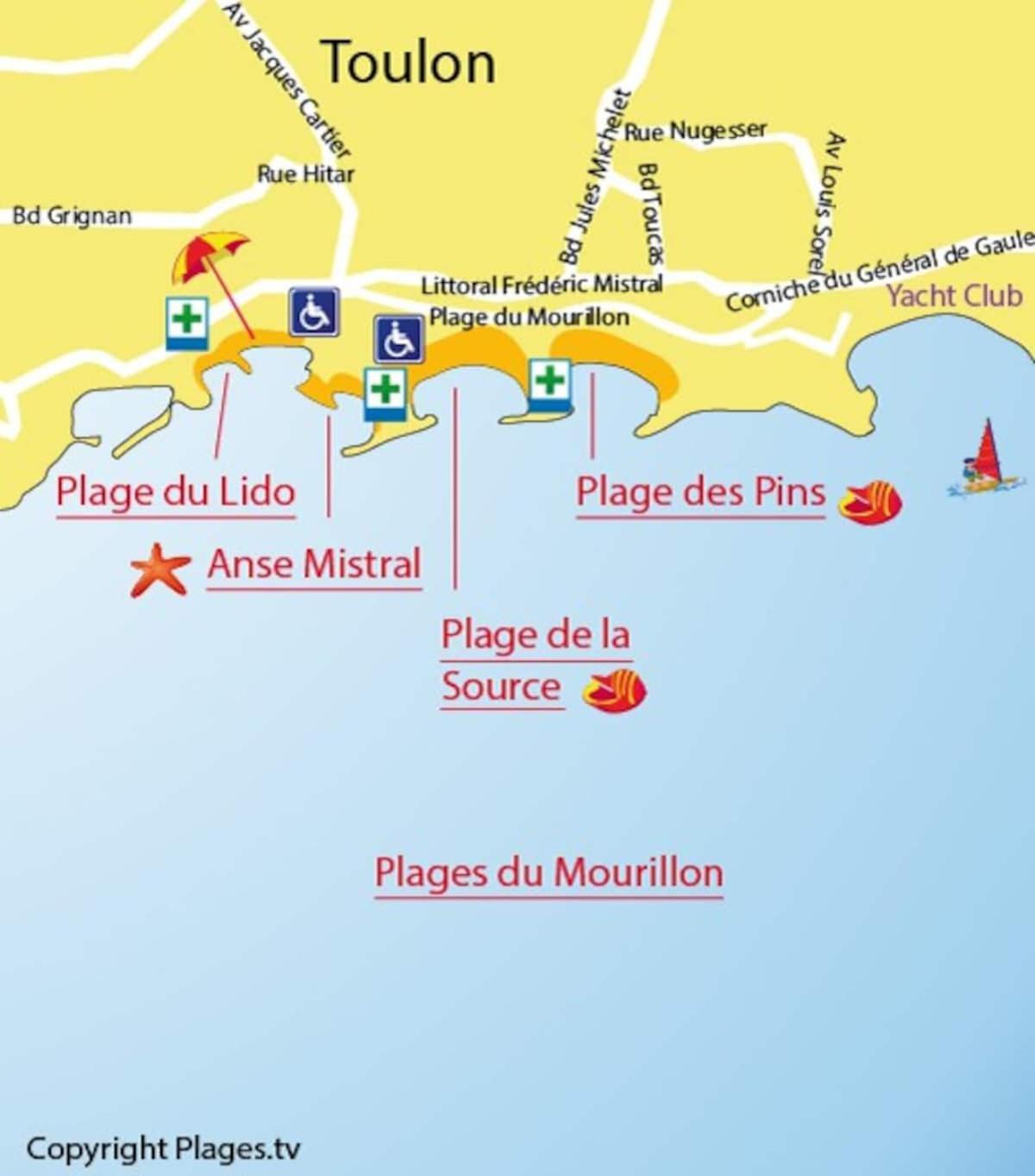 #3 Centre, Balcon, Lumineux, Stationnement Facile, Confort Toulon